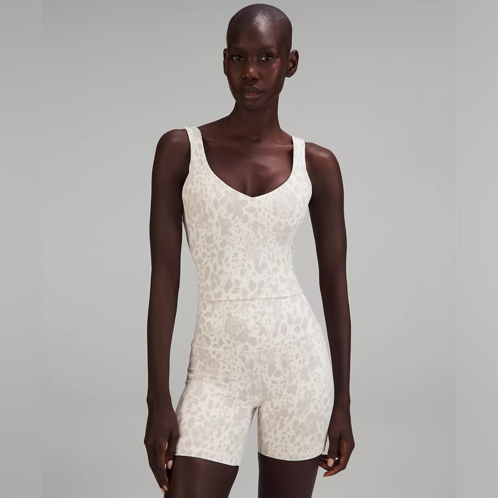 NWT Lululemon Align Tank Top
Cheetah Camo Antique White Multi